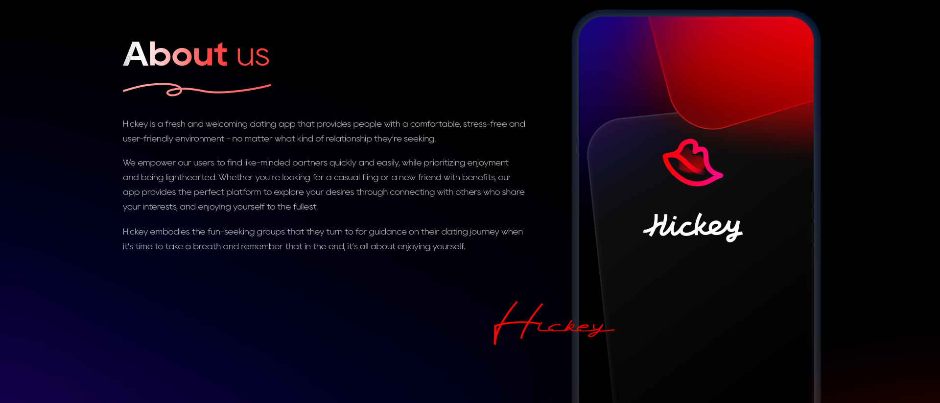 Hickey App FUN FOR ALL